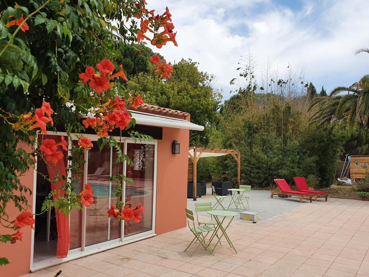 Au Secret Des Bregines Bed & Breakfast Beziers Exterior photo